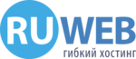 Логотип хостинг-компании RuWeb