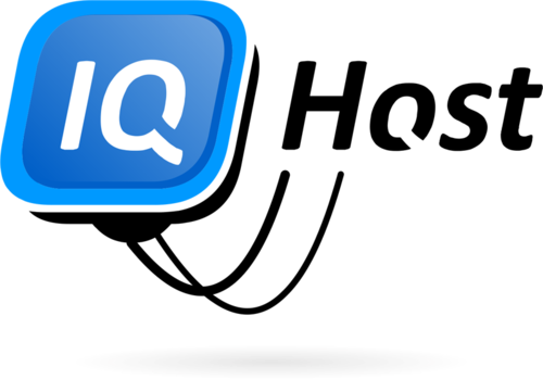 Логотип хостинг-компании IQ Host