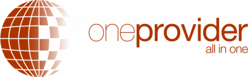 Логотип хостинг-компании OneProvider