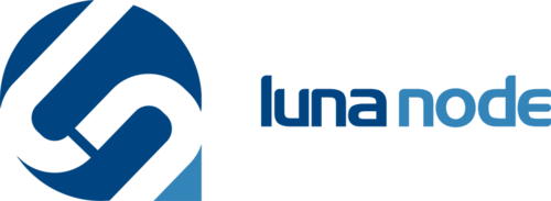 Логотип хостинг-компании Luna Node