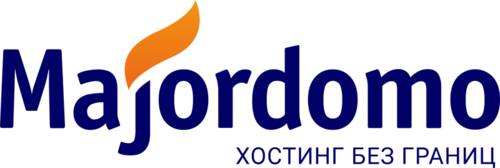 Логотип хостинг-компании Majordomo