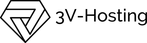 Логотип хостинг-компании 3v-hosting
