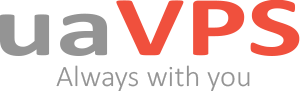 Логотип хостинг-компании uaVPS