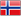 Флаг страны Норвегия