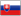 Флаг страны Словакия